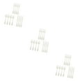 thumbnail image 4 of Transemion Plastic Forks Spoons Knifes Silverware Decor Party White 18.5cm 3Set, 4 of 6