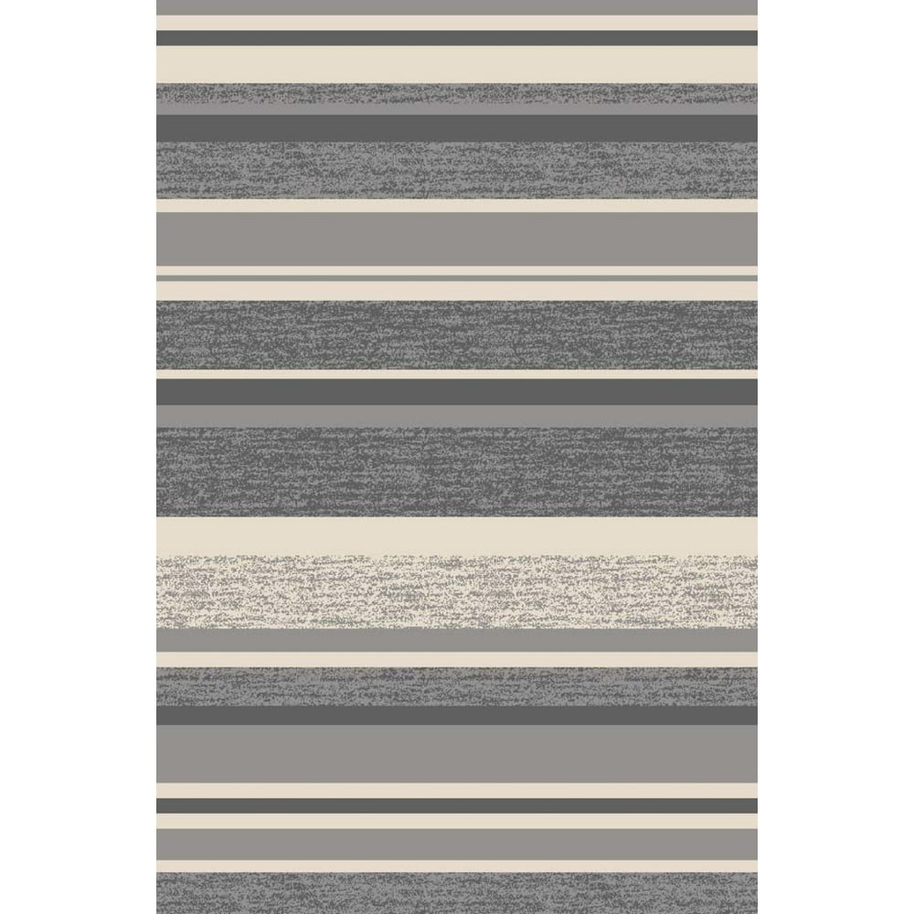 AntiBacterial Rubber Back AREA RUGS NonSkid/Slip 3x5 Floor Rug Grey