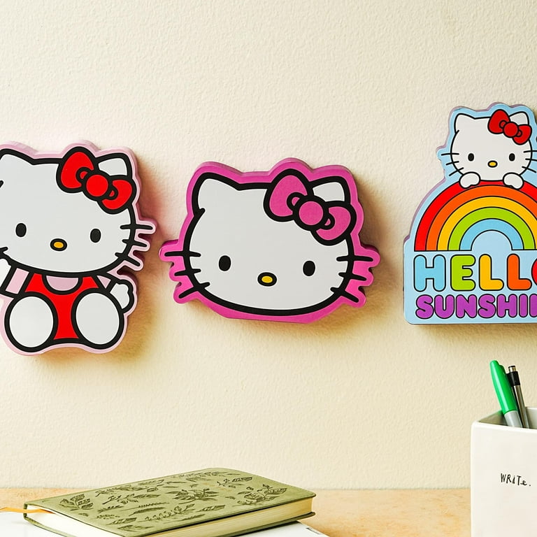 Hello Kitty Glittery Block Sign - Walmart.com