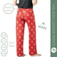 thumbnail image 5 of Hello Mello Holiday Lounge Soft Pants Pajama Bottoms, Joyful Large/X-Large (Women's), 5 of 10