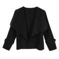 thumbnail image 1 of Moda mujer na sopa ancha manga tops cárdigan chaqueta de corto METRO Sunnimix  Chaqueta corta de lana, 1 of 8
