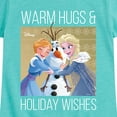 thumbnail image 3 of Frozen 2 -Warm Hugs Holiday Wishes - Toddler And Youth Girls Short Sleeve Graphic T-Shirt, 3 of 5