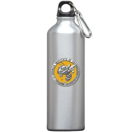 Stainless Steel Jacketed Tank - Georgia Tech Yellow Jackets Stainless Steel Water Bottle Mascot Logo
