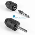 thumbnail image 1 of 2-13MM Keyless Drill Chuck with SDS Plus Adaptor,1/2-20UNF Impact Drilling Chuck Change Adapter Con, 1 of 4