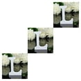 thumbnail image 4 of stanreset 8cm 26 Letters Alphabet Portable Lightweight Wall Hanging Ornament Stable Wear-resistant Props Wedding Party Home 11# 3PCS, 4 of 6