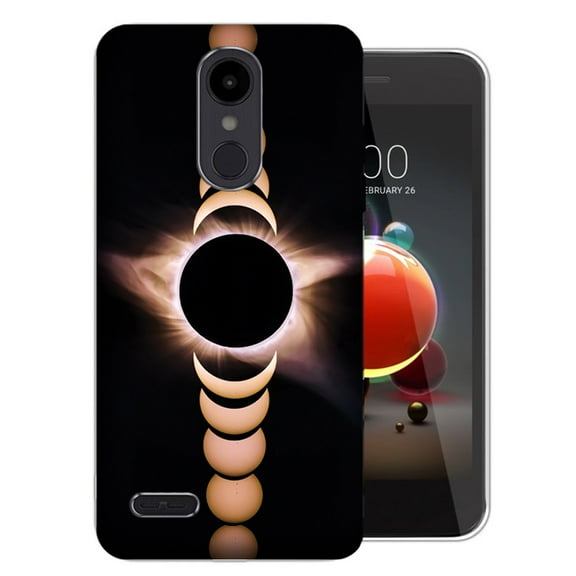 MUNDAZE LG Aristo 3 / 2 / Tribute Dynasty / Zone 4 Eclipse Design TPU Gel Phone Case Cover