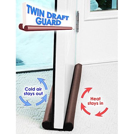 Twin Draft Guard Door/Window Energy Saving As Seen On TV