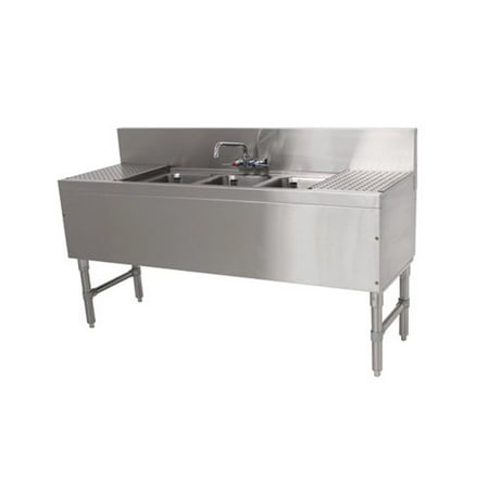 Advance Tabco Prestige Series Free Standing Bar Sink With