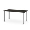 thumbnail image 1 of Bestar Universel Table de bureau 59L avec pattes de métal carrées  - Gris profond, 1 of 2