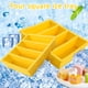 thumbnail image 1 of Molde De Hielo Rectangular Bandejas De Cubitos De Hielo De Silicona Molde De Cubitos De Hielo De Cocina, 1 of 8