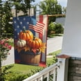 thumbnail image 4 of Autumn Harvest Pumpkin Garden Flag 12x18 Inch Double Sided Fall Thanksgiving Decorations For Outdoor Yard Patio Farmhouse Decor American Flag Design, 4 of 8