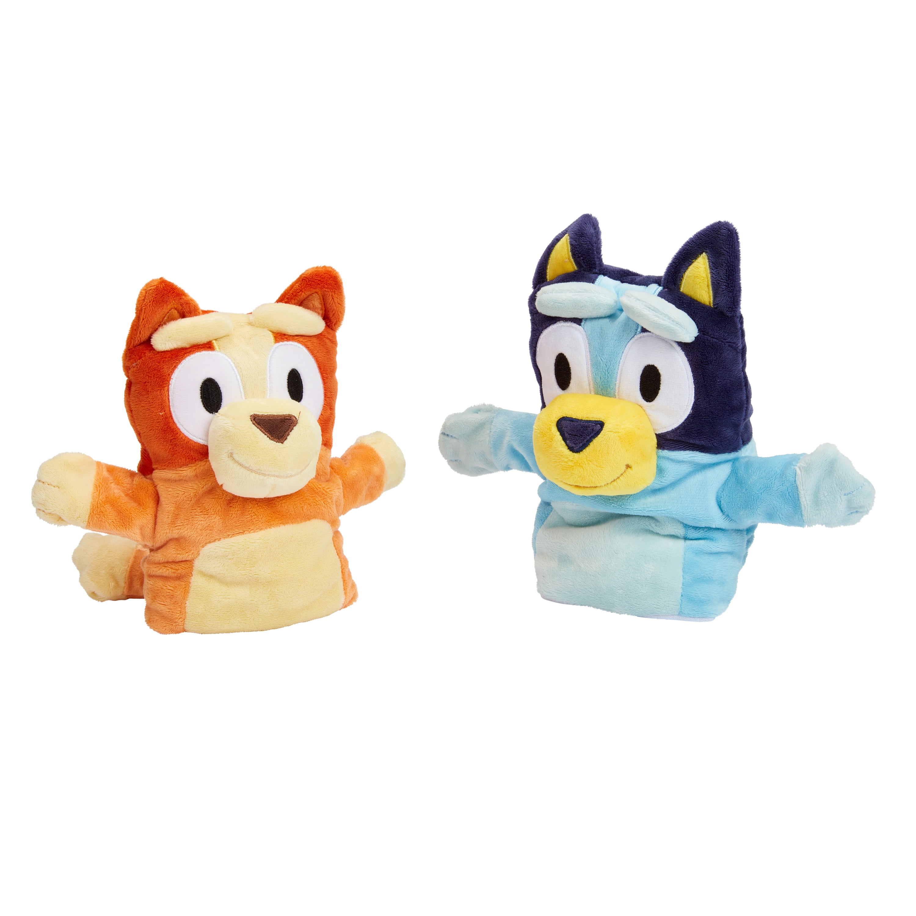Bluey, Puppet Theater, Colorful Wooden Play Set with Theater and Puppets, Ages 3+, Toddler Toys