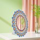 thumbnail image 4 of Cuadros Decorativos DIY Compact Mirror Art Craft Set Colgante Flor de espejo de bolsillo para adultos y niños Wdftyju de costura negro 4 estilos, 4 of 8