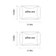 thumbnail image 3 of Funda de almohada desechable, funda de almohada desechable para hoteles y viajes, funda de almohada desechable portátil, funda de almohada desechable de uso único, paquete de 2, 3 of 4