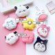 thumbnail image 2 of Japanese Cartoon Sanrio Squeaky Doll Pendant Chubby Yugui Pacha Dog KT Cat Merk Doll Brooch, 2 of 5