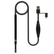 ODOMY 1.5M Led Otoscope Ear Camera Scope Earwax Removal Kit Ear Wax Cleaning Tool