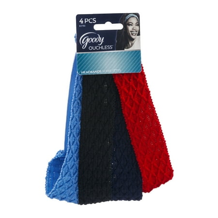 Goody Ouchless Crochet Headwraps - 4 CT