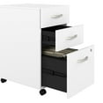 thumbnail image 6 of Studio C 72W x 36D U Desk with Hutch and Drawers in White - Engineered Wood, 6 of 7