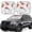 Koi Fish Corals,Spring Summer, variant on Naloa Koi Fish Corals,Spring Summer 2 Piece Foldable Car Sun Shades, Car Windshield Sunshade, Front Window Sunshade for Car, Truck, SUV - Small