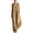 Khaki Dress, variant on Miluxas Women's Lightweight V Neck Sleeveless Maxi Dress A Line Casual Loose Flowy Long Dress with Pockets Soft Breathable Beach Vacation Outfits White