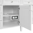 thumbnail image 3 of James Martin Vanities 655-V84 Brittany 84" Double Basin Poplar Wood Vanity Cabinet Only -, 3 of 6