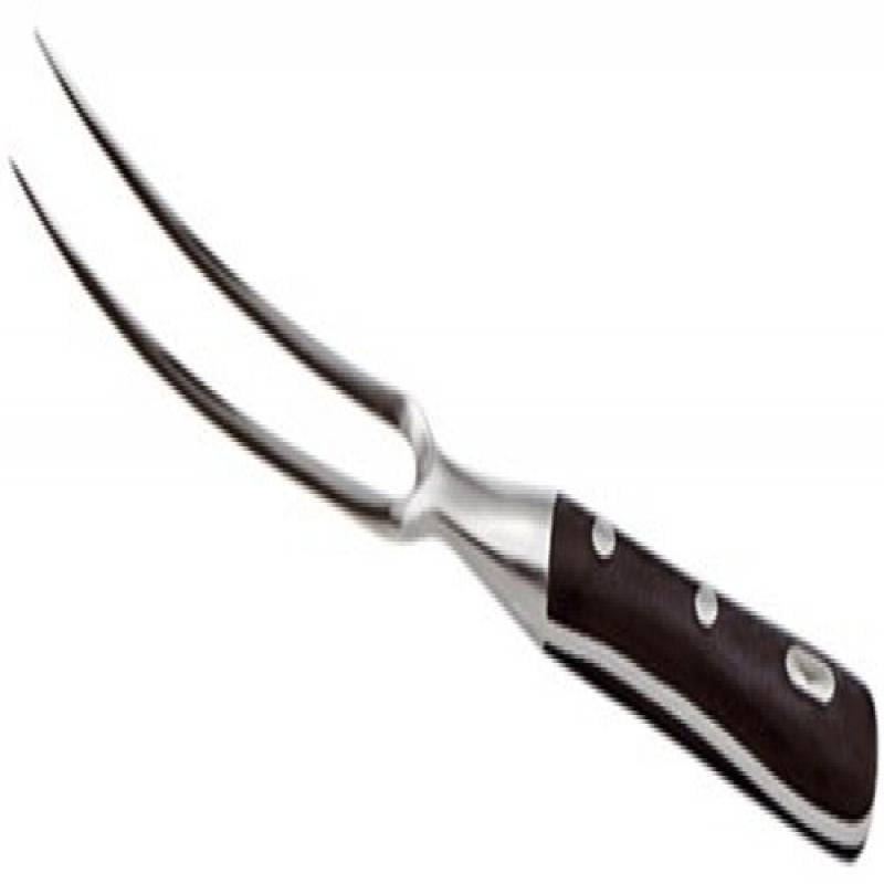 Paderno World Cuisine 5 1/8" Curved Chef's Fork,