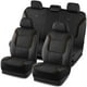 thumbnail image 1 of Fundas para asientos de coche, de espuma viscoelástica, compatibles con bolsas de aire Skechers, color marrón, 1 of 8