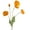 Orange, variant on Manunclaims 60cm Artificial Faux Silk Flowers Multicolor Bouquet (4 Count)