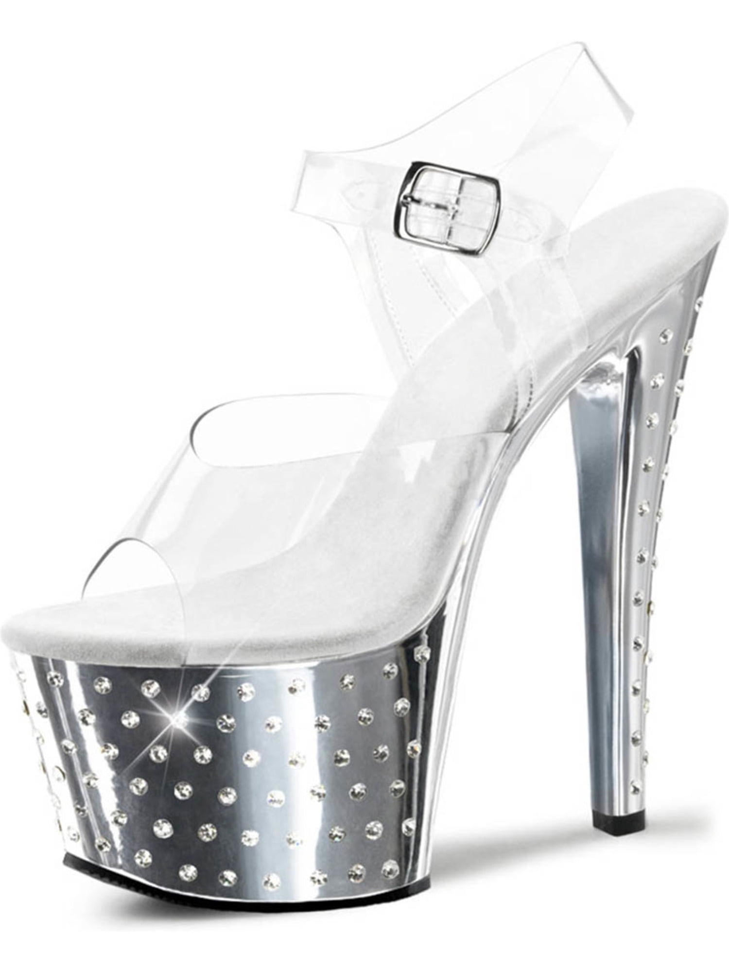 walmart silver sandals