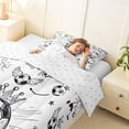 thumbnail image 4 of Erosebridal Sketch Soccer Twin Comforter Sets, Sport Bedding Set for Boys and Girls, Reversible 2-Piece, 1 Comforter and 1 Pillowcase, 4 of 6