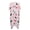 Cat Floral Pink, variant on High Quality Fabrics Bathing Suit Cover Up for Beach Vacation Vibe Free Size Long Kimono Swimsuit Cover Up Witch Gothic Print
