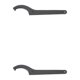 thumbnail image 1 of Paquete De 2 Llaves De Gancho Ajustable C Llave Herramientas Para Tuercas Y Tornillos, 1 of 8