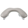 thumbnail image 3 of Reposabrazos en forma de U de cuero PU, base de madera, almohada para manos para uñas, desmontable para manicurista, tecnología de uñas, personal, Café, 3 of 8
