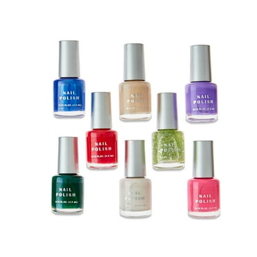 8-Piece Nail Polish Kit, 0.15 fl oz