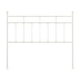 thumbnail image 2 of Hillsdale Furniture Providence Metal Full/Queen Headboard, Soft White, 2 of 8