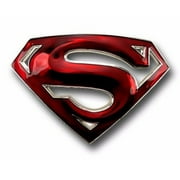 Superman Return Belt Buckle Red DC COMICS AMERICAN SUPERHERO Shield Logo Western Cowboy Costume Party New