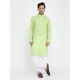 thumbnail image 2 of Mens Indian Wear Handmade Pure Cotton Light Weight Ethnic Kurta Salwar Set, 2 of 3