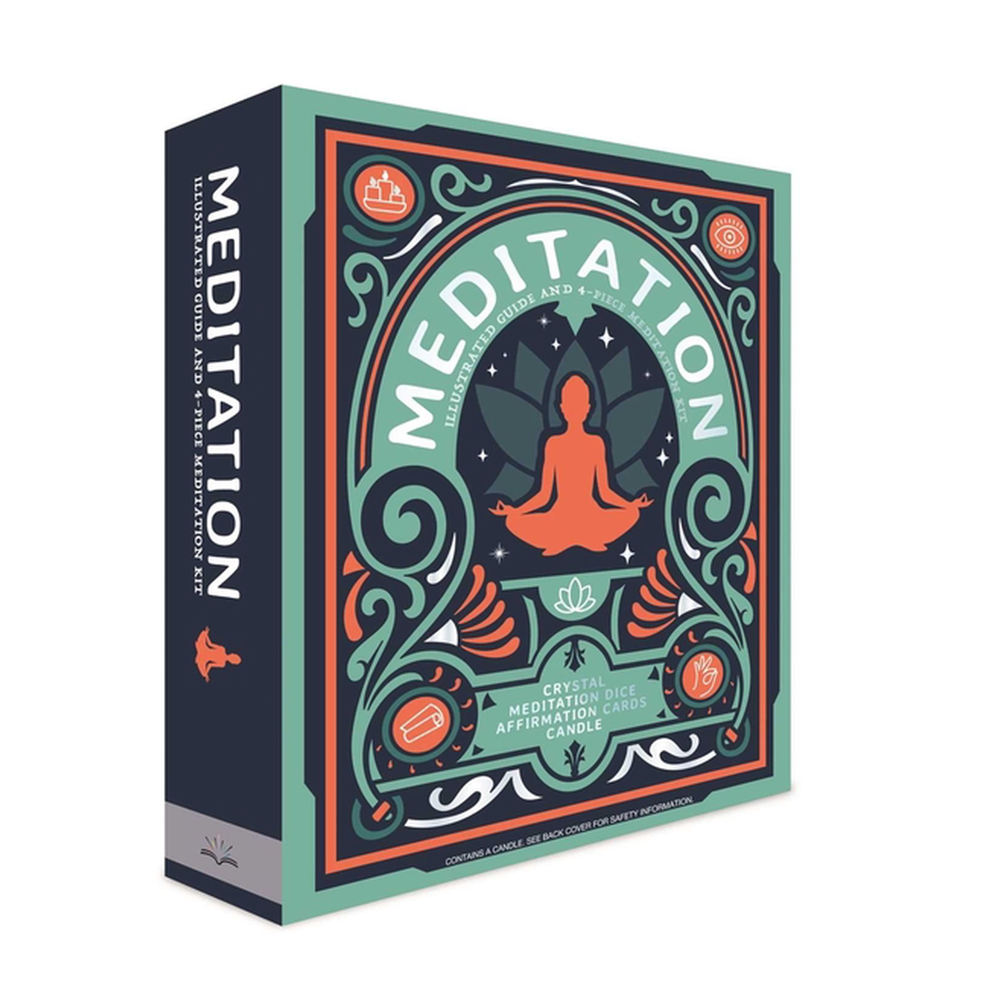 Meditation: Illustrated Guide and 4-Piece Meditation Kit, (Paperback)