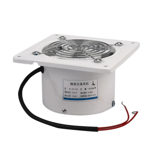4 Inch 20w 220v Ventilating Exhaust Extractor Fan Window Wall Kitchen Toilet Bathroom Blower Air Cl