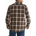 thumbnail image 3 of sogami Men's Big & Tall Flannel Shirt Warm Oversized Long Sleeve Button Down Shirt Loose Fit Casual Plaid Shirt for Fall Winter, 3 of 6