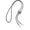 Silver, variant on Contemporary Western themed Bolos Tie Necklace Adjustable PU Cord With Alloy Bullhead Charm Necktie Suitable For Gifts