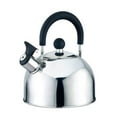 thumbnail image 3 of American Dream Home Goods 2.5L Stainless Steel Stovetop Whistling Tea Kettle with Foldable Handle, Silver, 3 of 10
