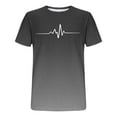 thumbnail image 4 of Fnnxeal Graphic shirts for Men, Casual Big and Tall T-Shirt Summer Short Sleeve Blouse Mens Round Neck Tees Gray Classic Tshirts Size M, 4 of 4