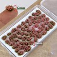 thumbnail image 1 of MYG 53Pcs Adhesive Static Grass Tufts Miniature Scenery Wildflowers Model scenery, 1 of 9