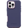 thumbnail image 5 of OtterBox iPhone 16 Pro Max (Only) Defender Series MagSafe Case - Regatta Rose (Purple & Pink) - Case Only - Built-in Magnets - Screenless, Rugged & Durable, with Port Protection, Non-Retail Packaging, 5 of 9