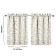 thumbnail image 4 of Fall Kitchen Curtains 36 Inch Short - 2 Panel Set, Autumn Harvest Print, Rod Pocket Window Treatment for Thanksgiving, Farmhouse, Cafe, Living Room - Machine Washable, 4 of 4