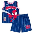 thumbnail image 1 of Conjunto para Niños Pequeños Marvel Spider-Man de Camiseta sin Mangas de Malla y Shorts, 1 of 6