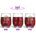 thumbnail image 2 of Back to School Cute Boxer 15oz Stemless Wine Glass Mug Boxers Dog Lover Gifts Idea Wine Glasses Cup - 13010, 2 of 5