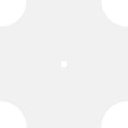 thumbnail image 4 of 38"OD x 2"ID x 12 1/2"C x 1"P Haus Architectural Grade PVC Contemporary Ceiling Medallion, 4 of 11