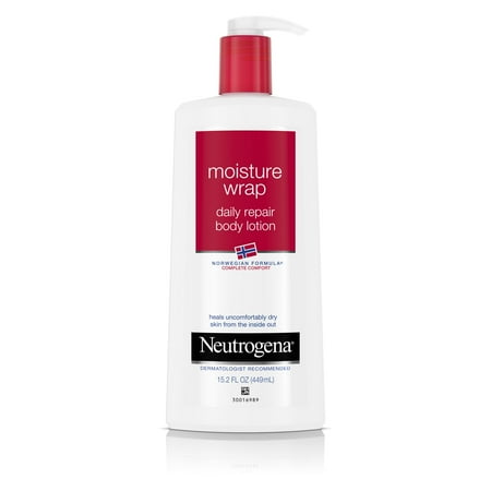 Neutrogena Norwegian Formula Moisture Wrap Daily Repair Body Lotion, 15.2 Oz